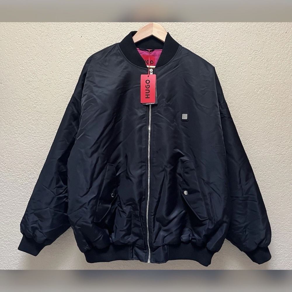 HUGO Between-Season Jacket 'Flesiane-1' Oversized  Jacket Women’s Size-M